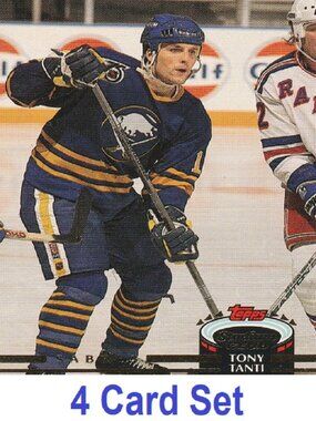Tony Tanti Hockey Card Collection